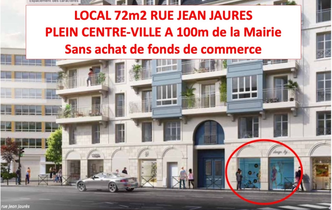 Annonces MONTROUGE : Office | PUTEAUX (92800) | 73 m2 | 4 900 € 