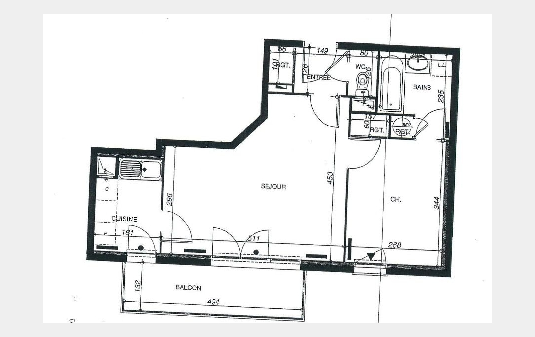 Annonces MONTROUGE : Apartment | VILLEJUIF (94800) | 42 m2 | 244 000 € 